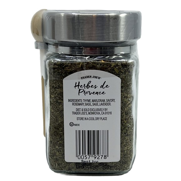 Trader Joe's Kitchen Trader Joes Herbes De Provence Aromatic Flavorful Blend Of 7 Herbs W